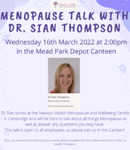HTS Menopause Talk