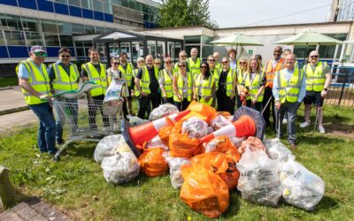 HTS officially launched Harlow’s Big Spring Clean 2022