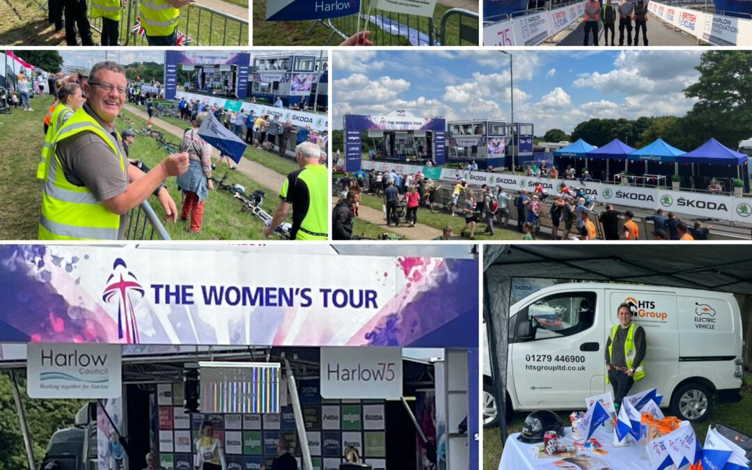 HTS Groups sets up for The Women’s Tour in Harlow