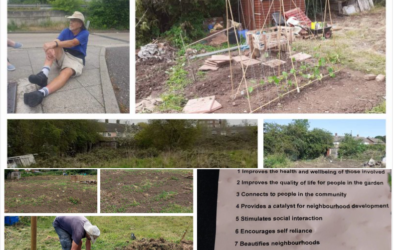 From an overgrown and unused allotment to an amazing space for the community.